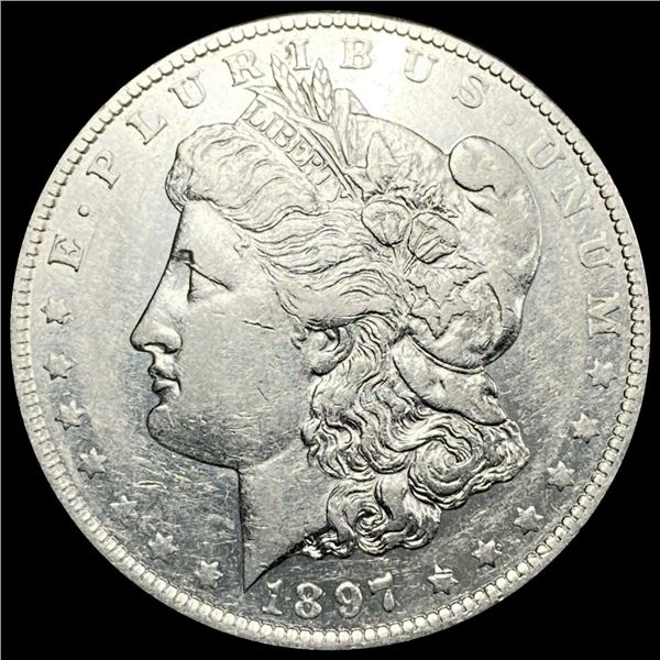 1897-O Morgan Silver Dollar CLOSELY UNCIRCULATED
