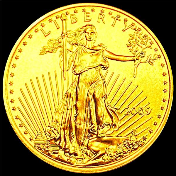 2009 $10 Gold Eagle SUPERB GEM BU