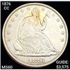 Image 1 : 1876-CC Seated Liberty Half Dollar UNCIRCULATED