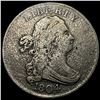 Image 1 : 1804 Croslet 4 St Draped Bust Half Cent NICE CIRC