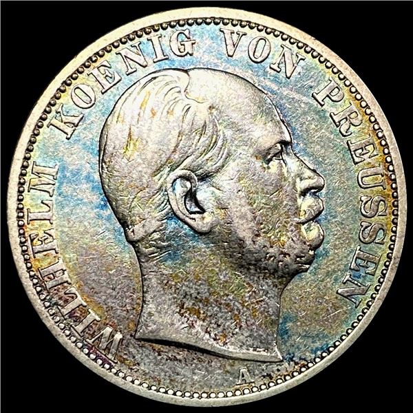 1871 A Germany Taler ABOUT UNCIRCULATED