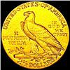 Image 2 : 1913 $2.50 Gold Quarter Eagle ABOUT UNCIRCULATED