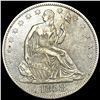 Image 1 : 1858-O No Motto Seated Lib Half Dollar CLOSE UNC