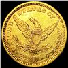 Image 2 : 1878-S $2.50 Gold Quarter Eagle UNCIRCULATED