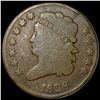 Image 1 : 1828 12 Stars Classic Head Half Cent NICELY CIRC