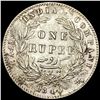 Image 2 : 1840 India British Rupee NEARLY UNCIRCULATED