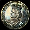 Image 1 : 1893 Isabella Silver Quarter UNCIRCULATED