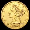 Image 1 : 1901-S $5 Gold Half Eagle UNCIRCULATED