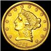 Image 1 : 1861 $2.50 Gold Quarter Eagle UNCIRCULATED