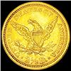 Image 2 : 1861 $2.50 Gold Quarter Eagle UNCIRCULATED