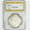 Image 1 : 1883-S Morgan Silver Dollar PGA-MS60
