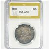 Image 1 : 1808 Capped Bust Half Dollar PGA-AU58