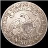 Image 2 : 1830 Lg. 0 Capped Bust Half Dollar NEARLY UNC