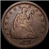 Image 1 : 1875-S Twenty Cent Piece NEARLY UNCIRCULATED