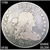Image 1 : 1798 Draped Bust Dollar LIGHTLY CIRC