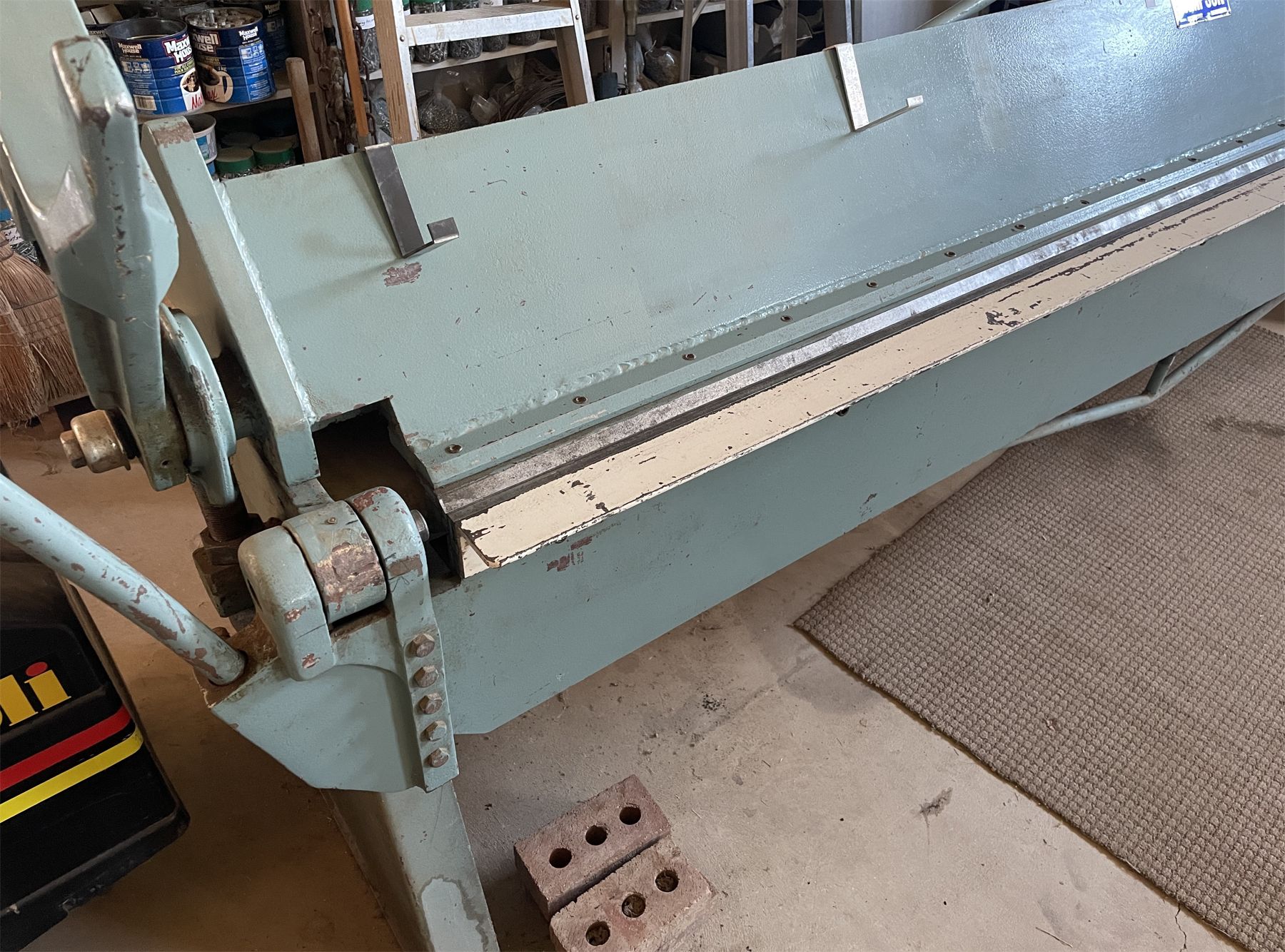 Table Brake SAMPSON MODEL 1016S METAL BRAKE - 10 FOOT TABLE