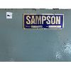 Image 4 : SAMPSON MODEL 1016S METAL BRAKE - 10 FOOT TABLE