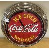 Image 1 : COCA-COLA CLOCK 11 INCH FACE WORKING 