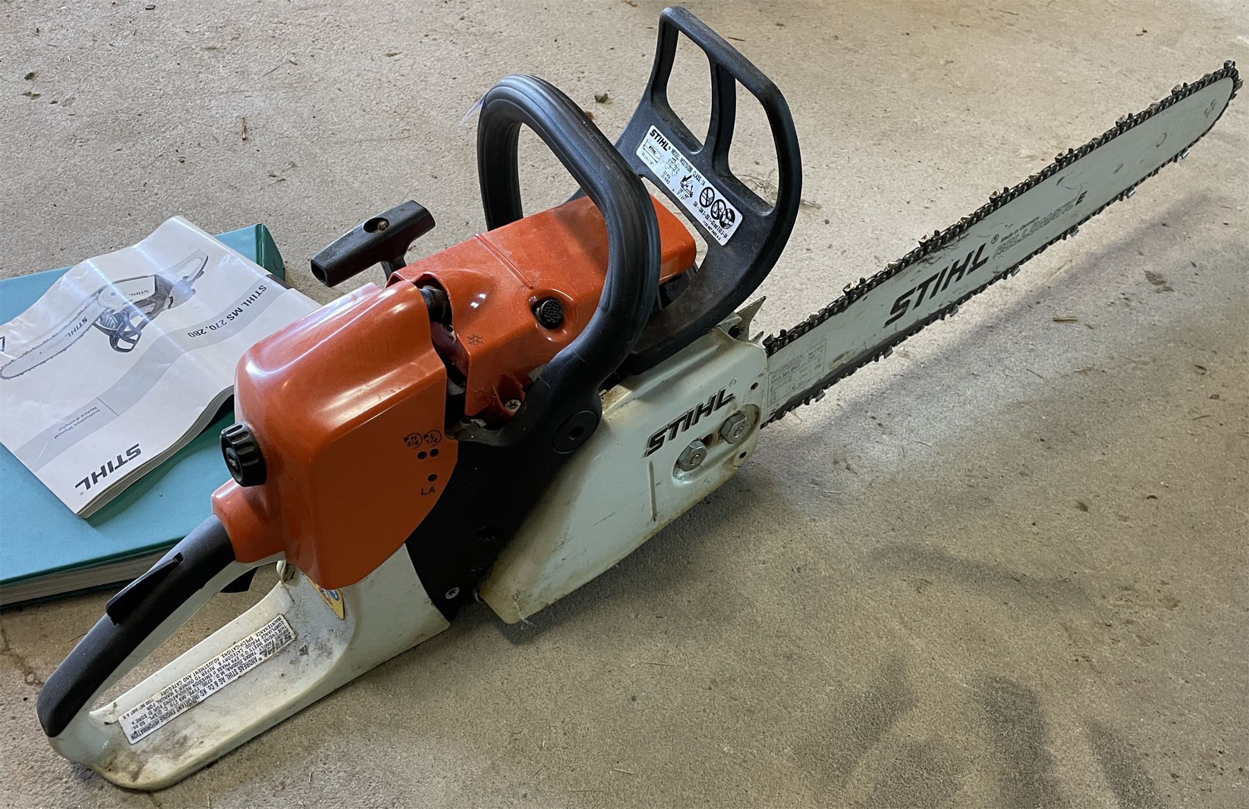 STIHL MODEL MS270 W/ MANUAL