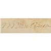 Image 3 : Martin Van Buren Document Signed as President