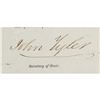 Image 3 : John Tyler Document Signed as President