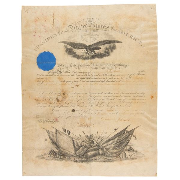 Andrew Johnson Document Signed as President