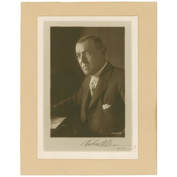 Woodrow Wilson Signed Photograph