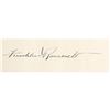 Image 3 : Franklin D. Roosevelt Document Signed as President