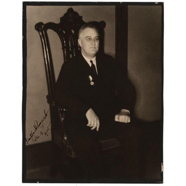 Franklin D. Roosevelt Signed Photograph