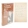 Image 1 : Lyndon B. Johnson Signed Book and Typed Letter Signed