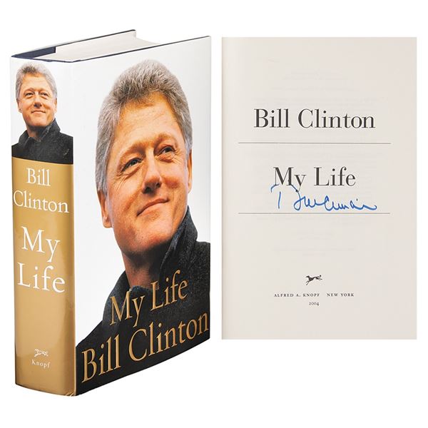 Bill Clinton Signed Book