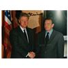 Image 1 : Bill Clinton and Gerhard Schroder Signed Photograph