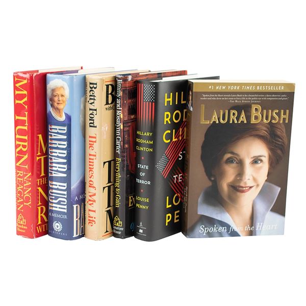 First Ladies (6) Signed Books