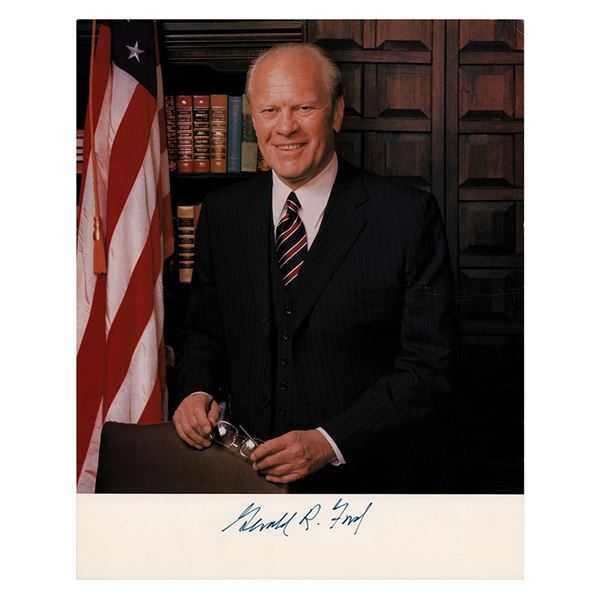 Gerald Ford Signed Photograph