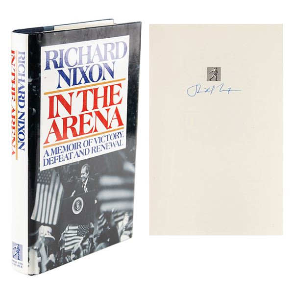 Richard Nixon Signed Book