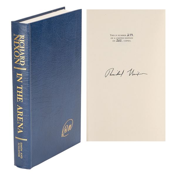 Richard Nixon Signed Book