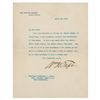 Image 1 : William H. Taft Typed Letter Signed as President