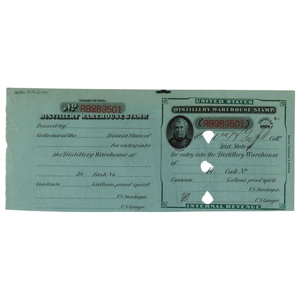 William H. Taft Document Signed