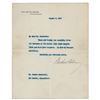 Image 1 : Woodrow Wilson Typed Letter Signed as President