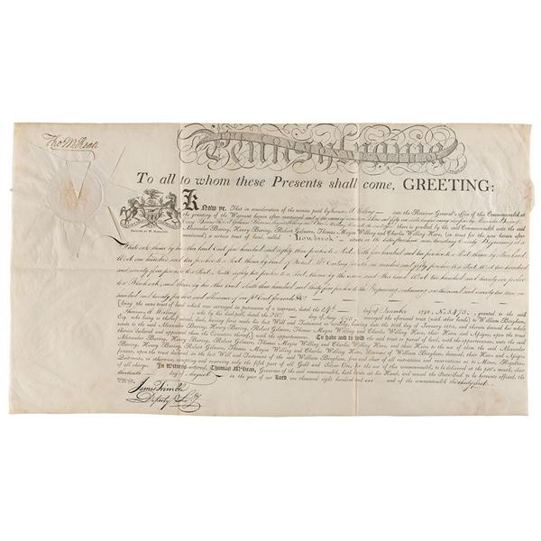 Thomas McKean and Timothy Matlack Document Signed