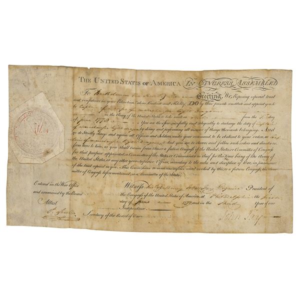 John Jay Document Signed