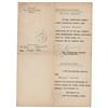 Image 1 : Raoul Wallenberg Document Signed