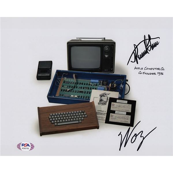 Apple: Wozniak and Wayne Signed Photograph