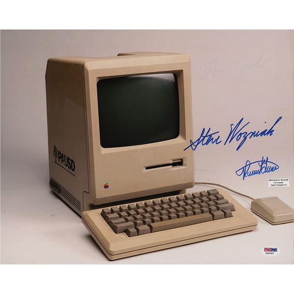 Apple: Wozniak and Wayne Signed Photograph