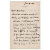 Image 1 : Lord Randolph Churchill Autograph Letter Signed