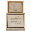 Image 1 : Connecticut: Peter Colt and Fenn Wadsworth (2) Documents Signed