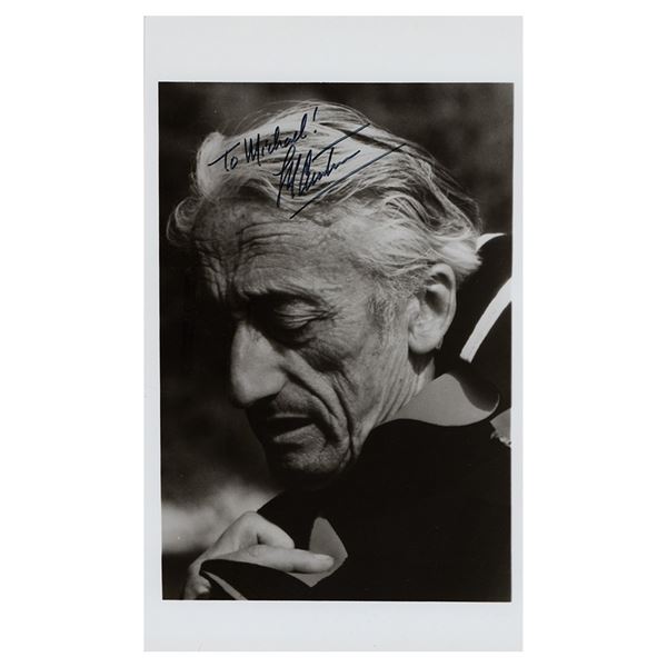 Jacques Cousteau Signed Photograph