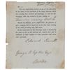 Image 1 : Edward Everett Letter Signed