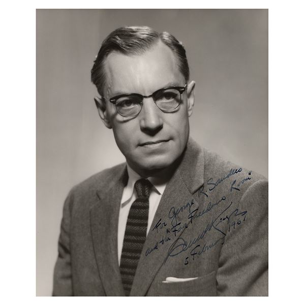 Ancel Keys Signed Photograph
