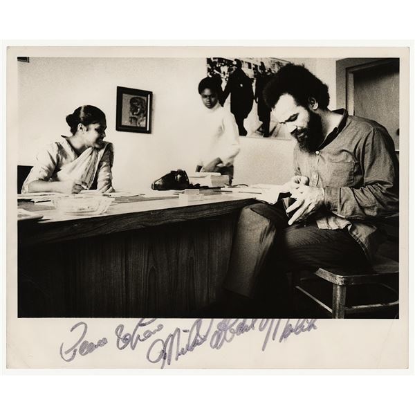 Michael X Signed Photograph